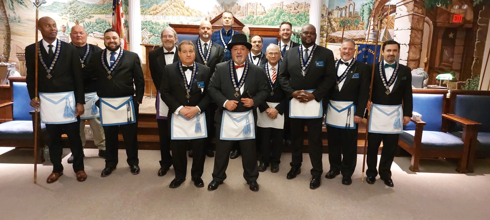 Officers of Alpine Tilden Tenakill Lodge No. 77 — Installation, Class of 2026